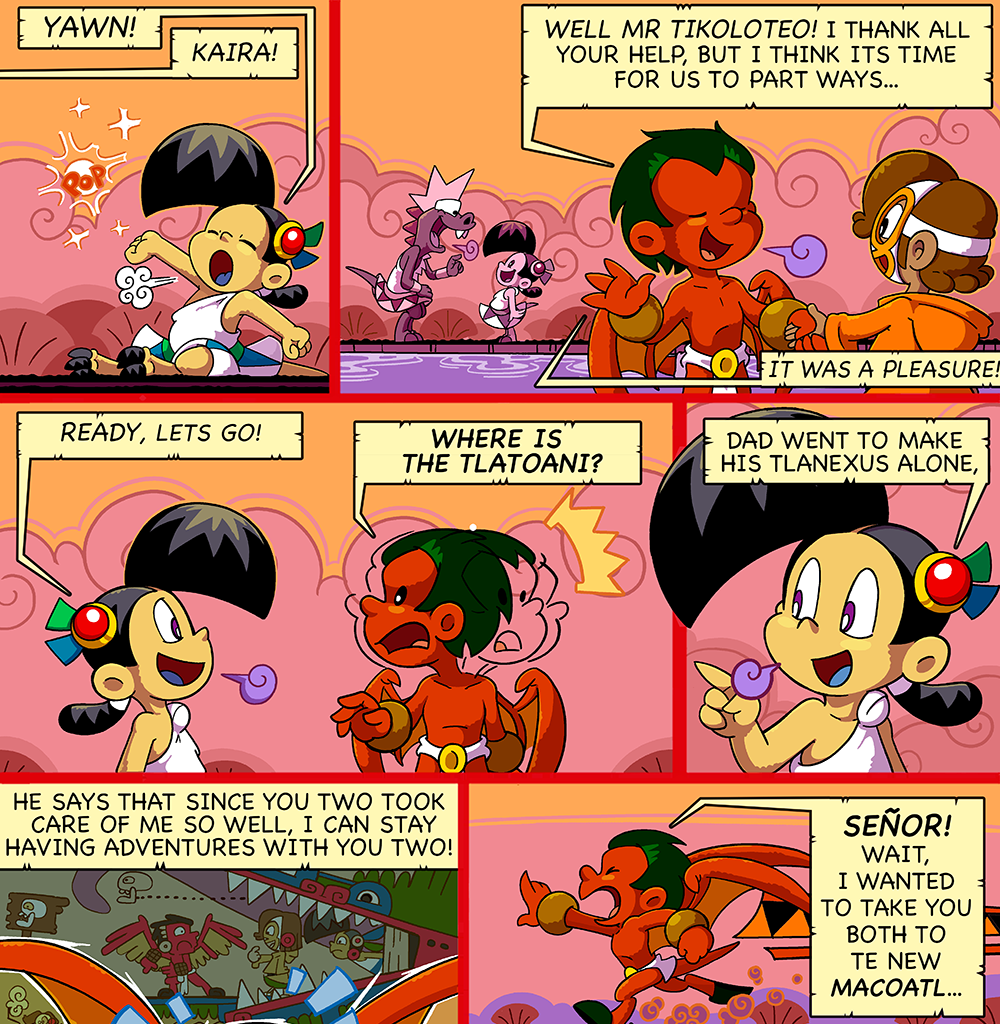 Macoatl - Episode 204, Page 1: The Pitayos 105